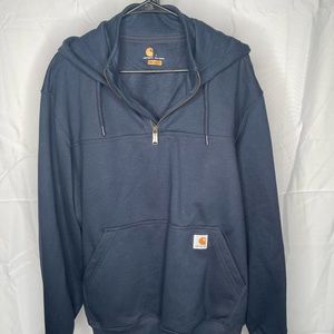 Carhartt Mens Large Original Fit Quarter-Zip Sweatshirt